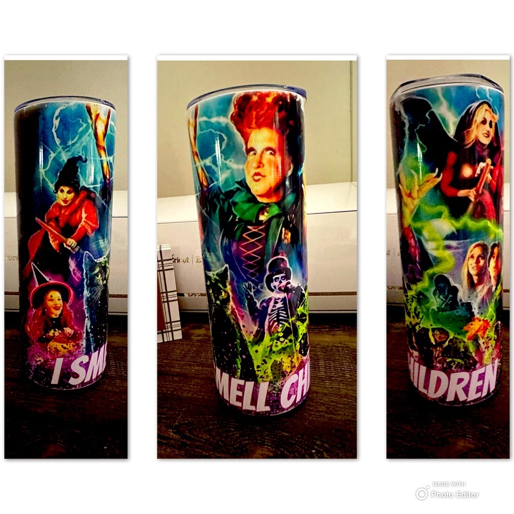 Hocus Pocus Tumbler cup 20oz